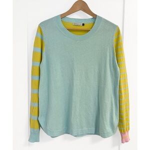 Zaket & Plover Fun Asymmetrical Striped Sweater
